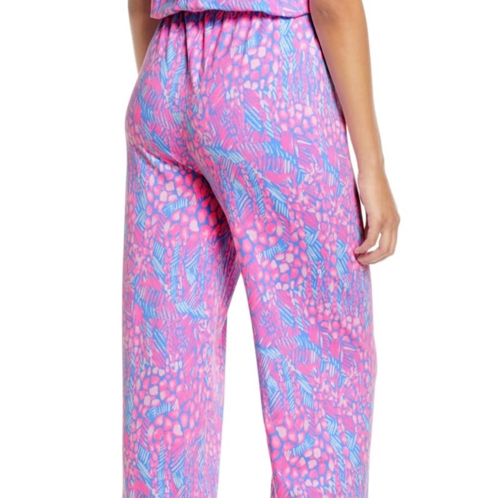 NWT Lilly Pulitzer Bowen Jumpsuit XS pink sorbet - Picture 6 of 7
